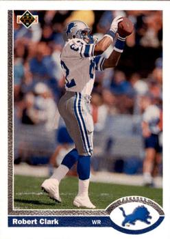 Robert Clark Detroit Lions 1991 Upper Deck NFL #511